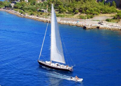 Barca a vela - Mar Ligure